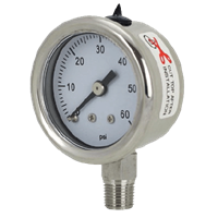 Series PM 15/20 Industrial Stainless Steel Gauge